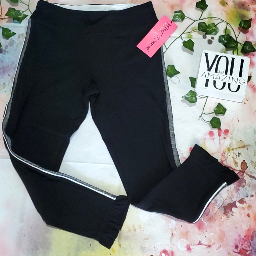 🌸BETSEY JOHNSON BLACK ACTIVEWEAR PANTS